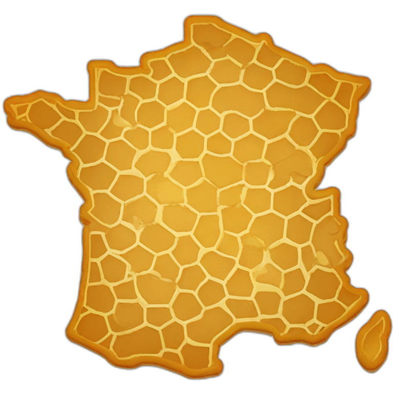 France map honey pot emoji