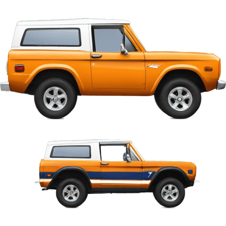 A bronco car emoji