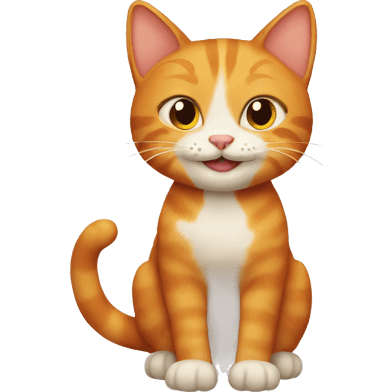 Ginger cat emoji