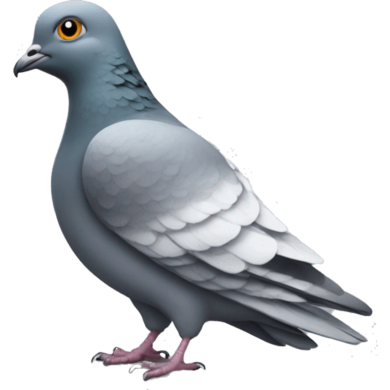  Pigeon with campuses emoji