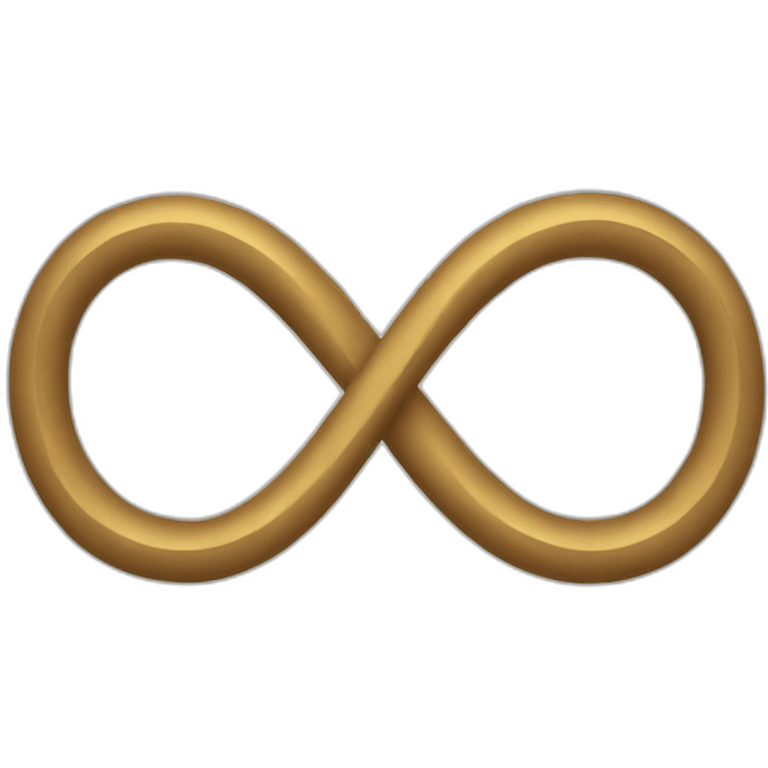 small Infinity symbol emoji