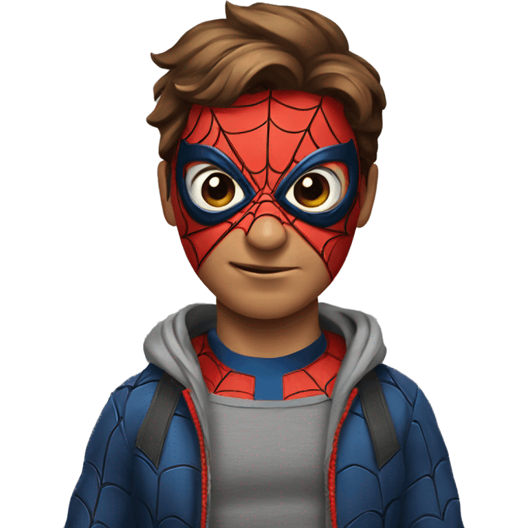 Spider man just wearing a mask emoji