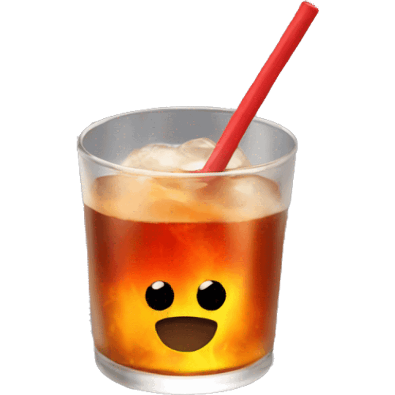 Fireball drink emoji