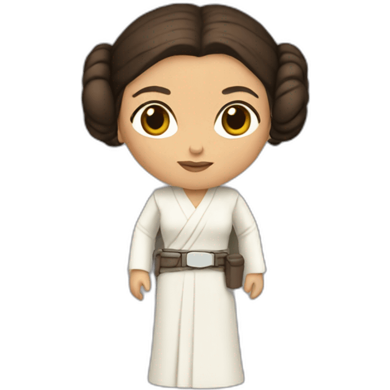 leia from star wars emoji