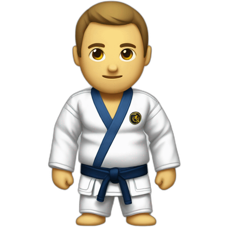 Bugs Bummynwearing a Jiu-Jitsu gi emoji