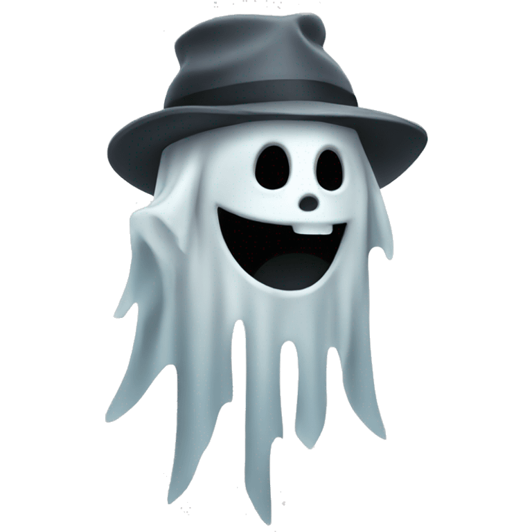 Cool ghost emoji