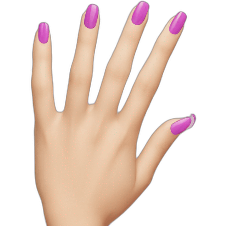 Fake nails emoji