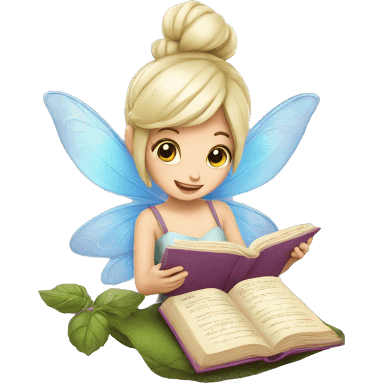 fairy reading recipe emoji