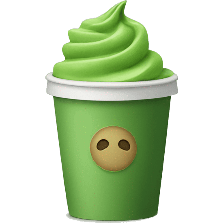 Starbucks matcha emoji