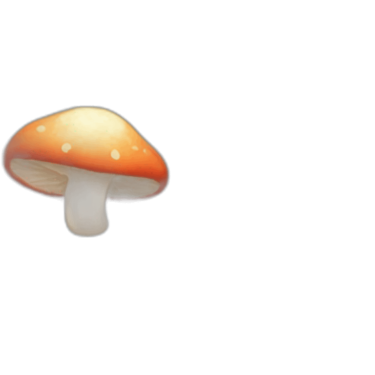 Champignon multicolores emoji