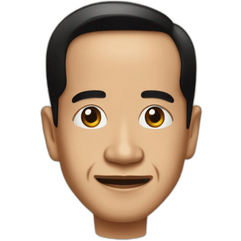 jokowi in chinese style emoji