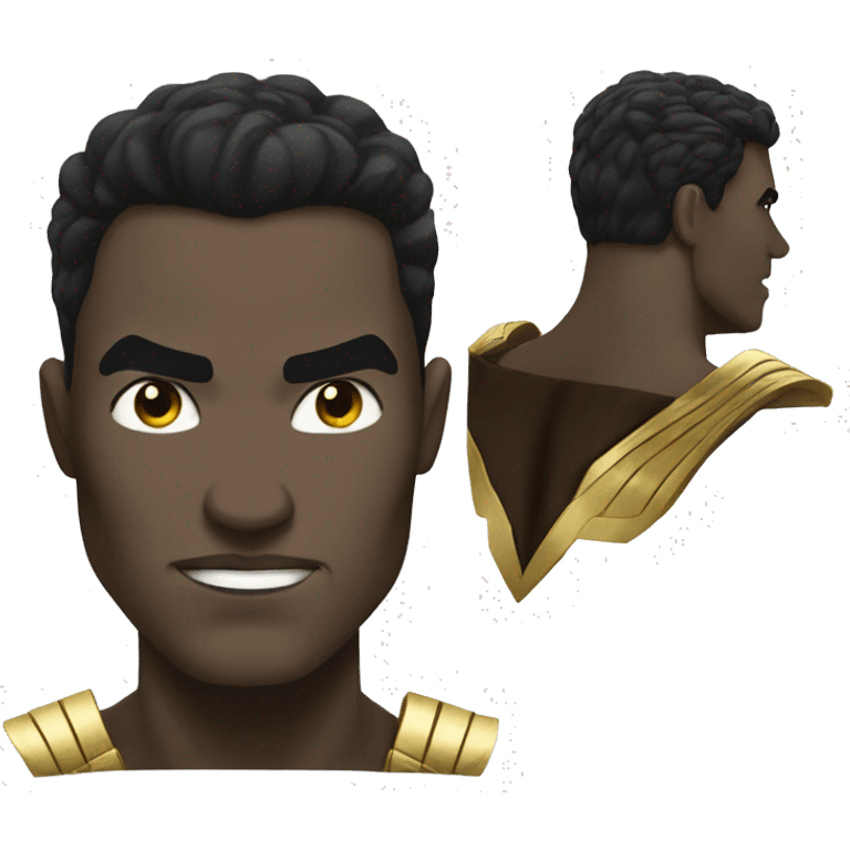 black adam superhero emoji