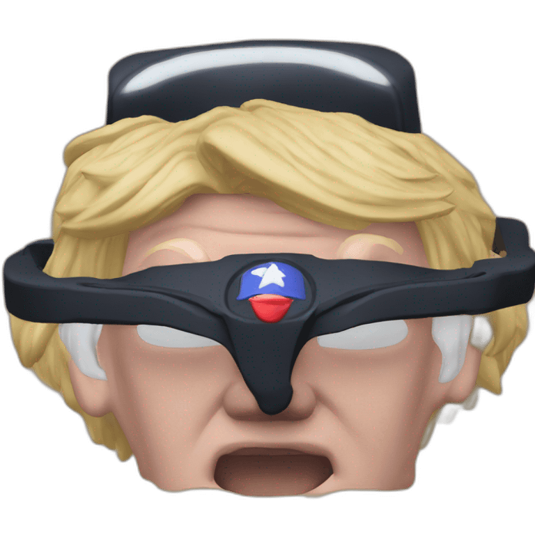 realistic Donald Trump Branded PS5 Sony emoji