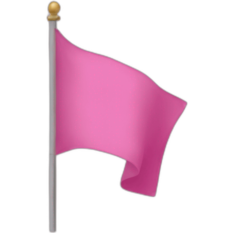 pink flag emoji