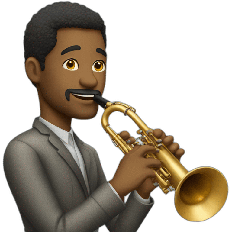 Jazz man emoji