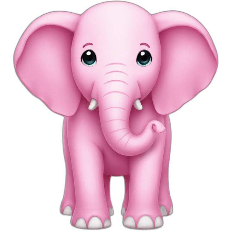 pink elephant emoji