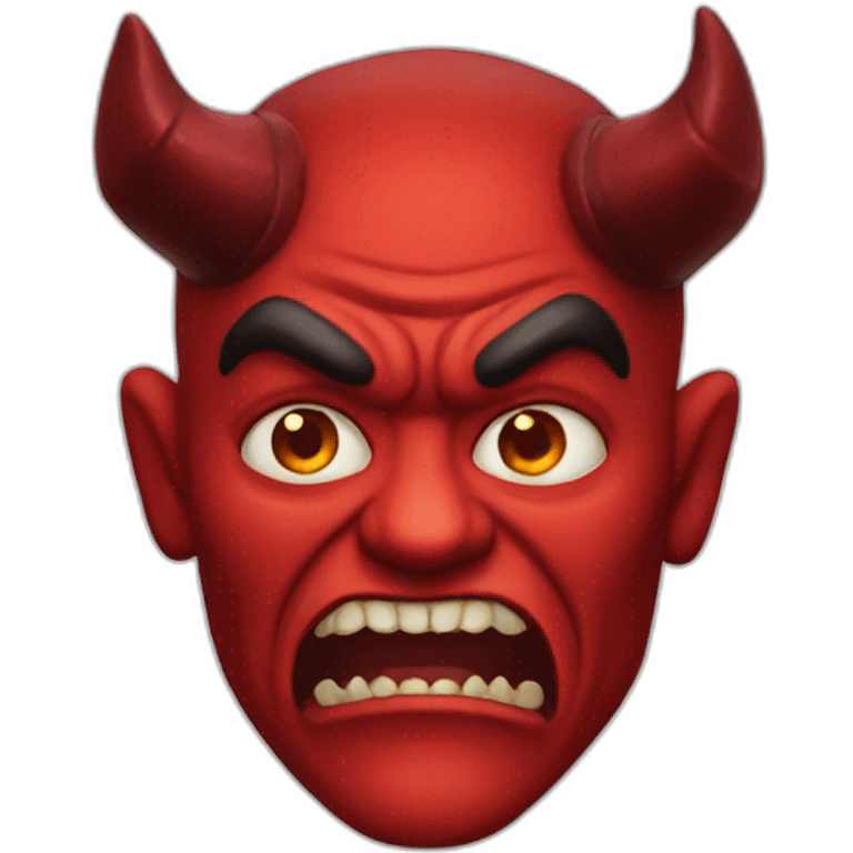 Devil man emoji