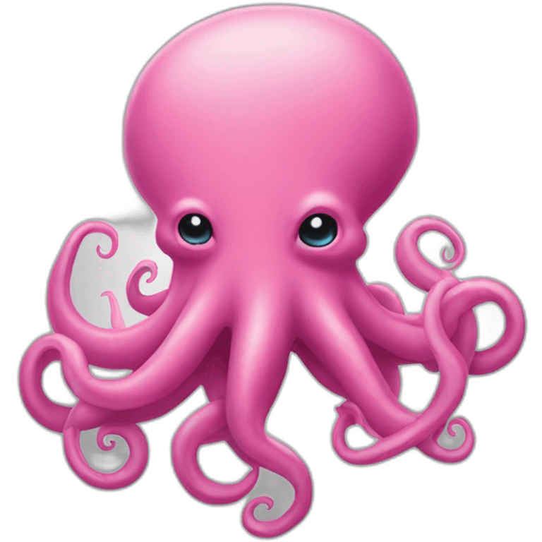 pink octopuss emoji