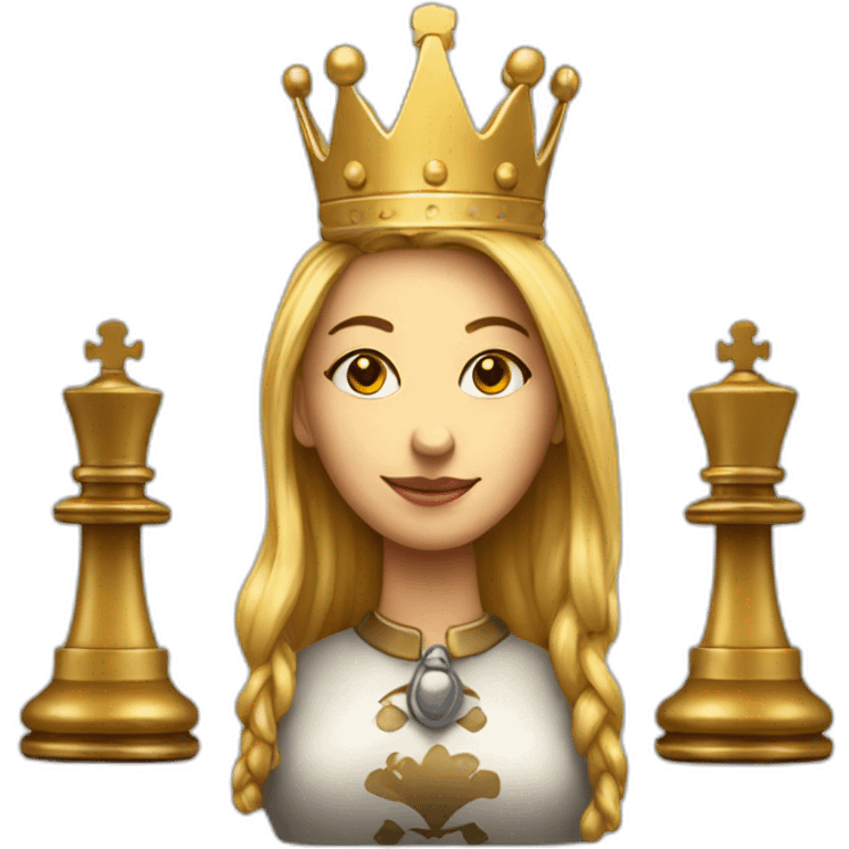 queen chess piece emoji