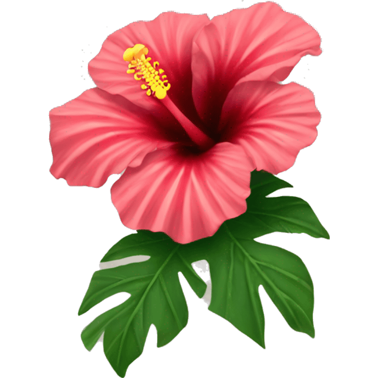 hibiscus flower emoji