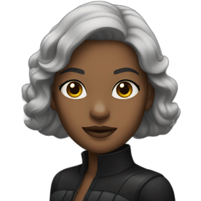 the woman panther emoji