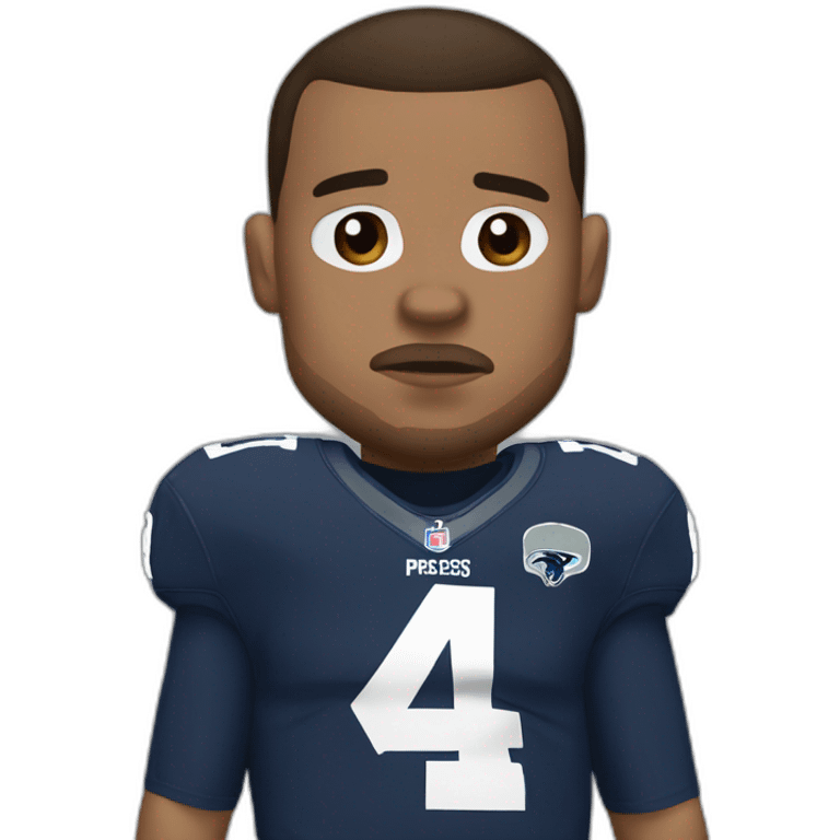 dak prescott looking sad emoji