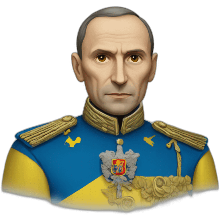 stepan bandera ukrainian emoji