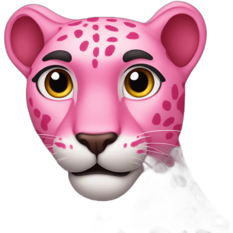 Pink panther emoji