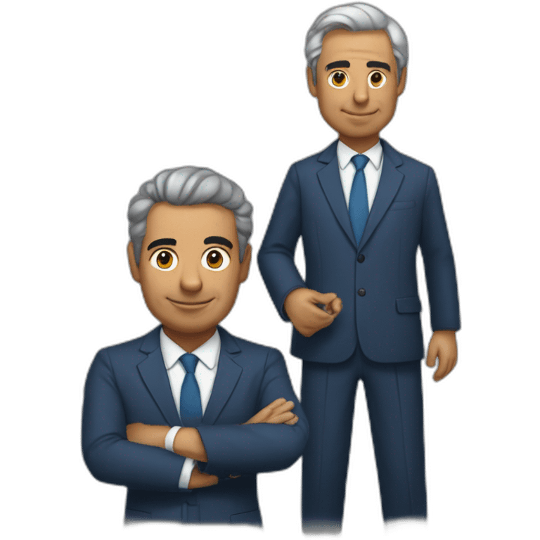 António costa with Pedro Frota emoji