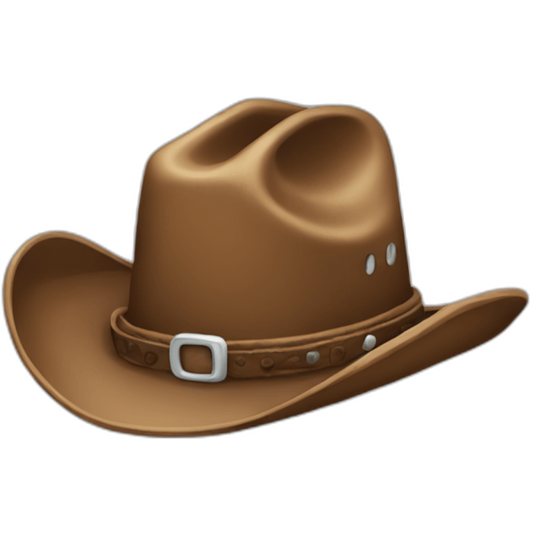 cowboy hat button emoji