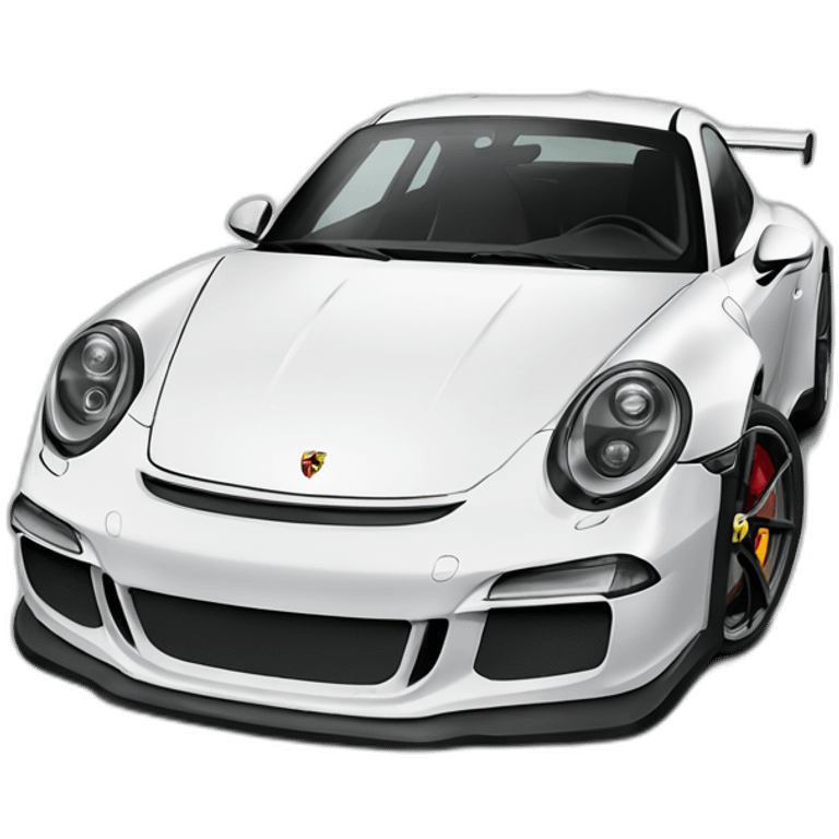 porsche gt3 from rear emoji