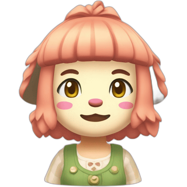 Marie animal crossing emoji