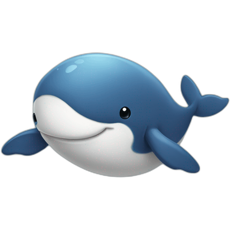 a cute whale emoji