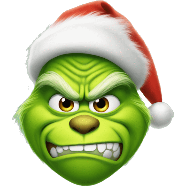 Grinch football emoji