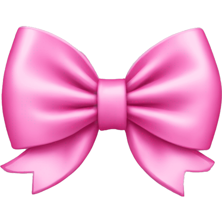 Pink bow emoji