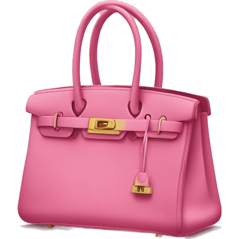 pink birkin bag  emoji