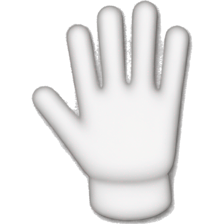 white glove with rhinestones  emoji