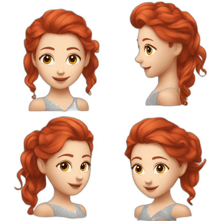 alexandra trusova red hair russian figure skater emoji