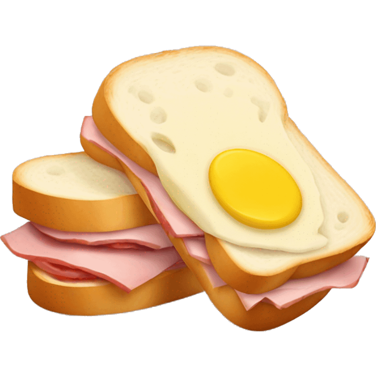 ham and butter french sandwich emoji