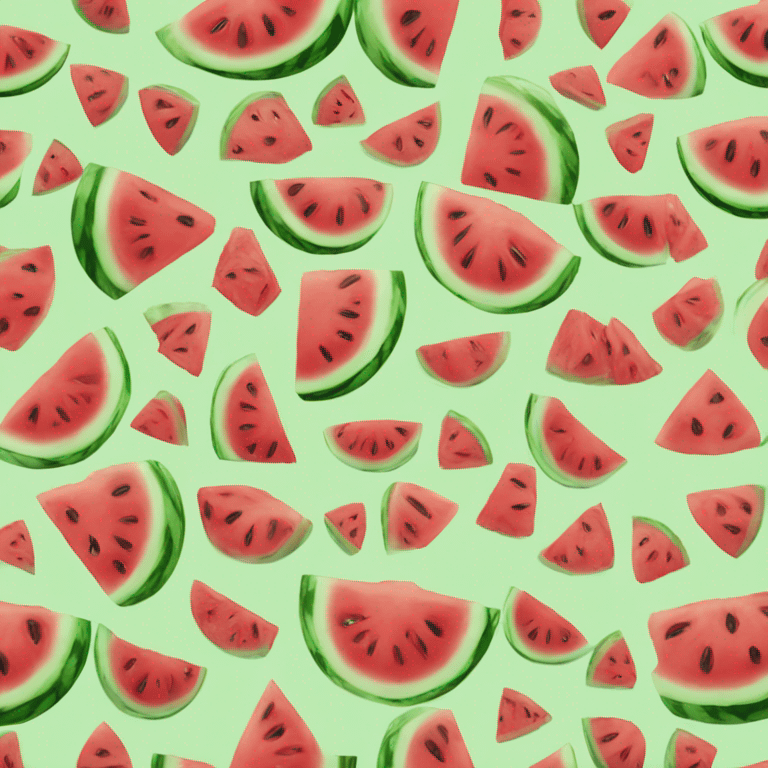 whole uncut watermelon emoji