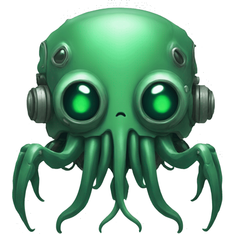 Cthulhu robot AI emoji