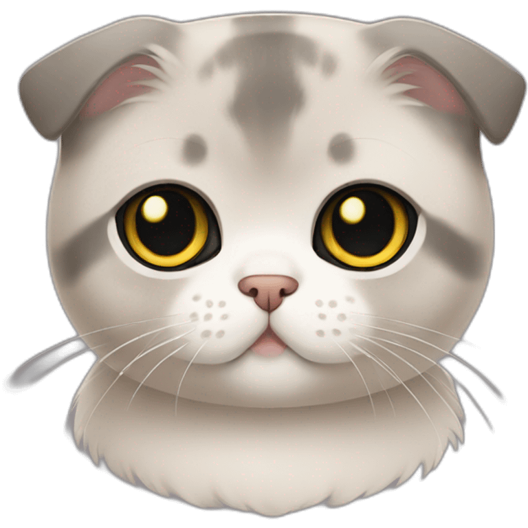 cat Scottish Fold emoji