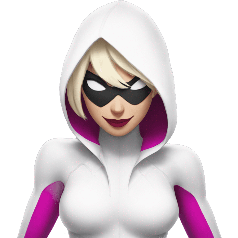 Spider-Gwen pose emoji