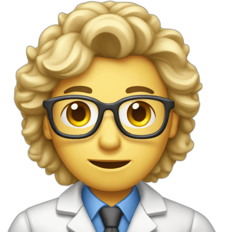 scientist chemist biologist emoji