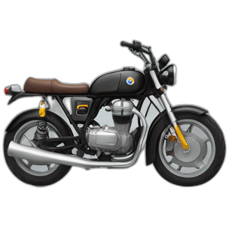 Moto a 6 roue emoji