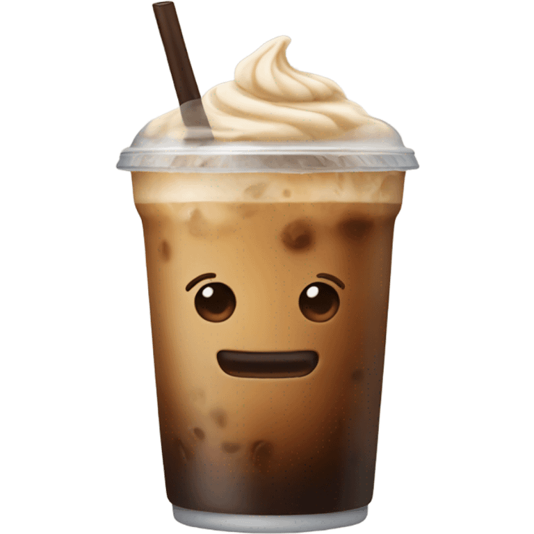 Iced coffee  emoji