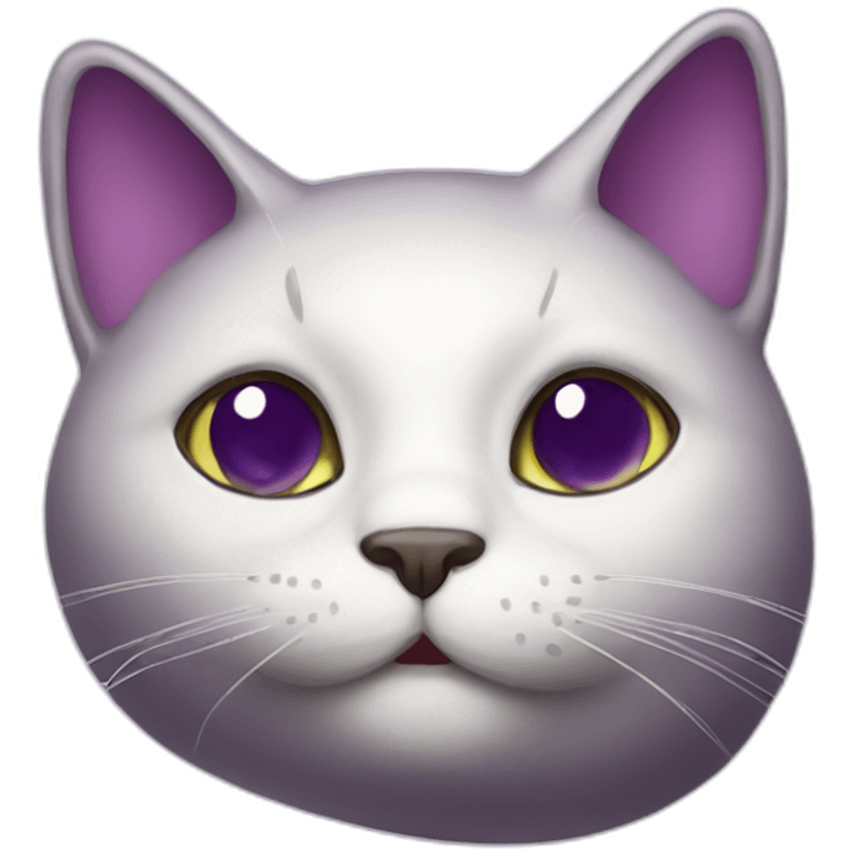 eggplant cat emoji