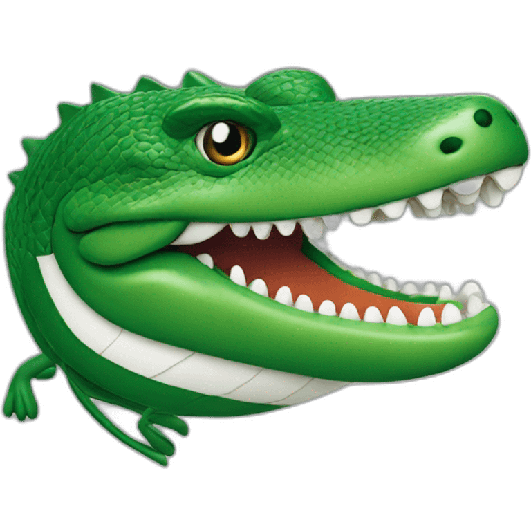 Lacoste logo real emoji