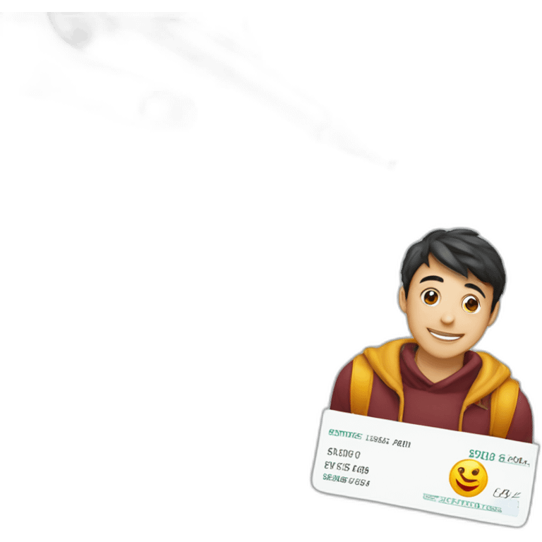 student-id-card-and-not-a-portait emoji