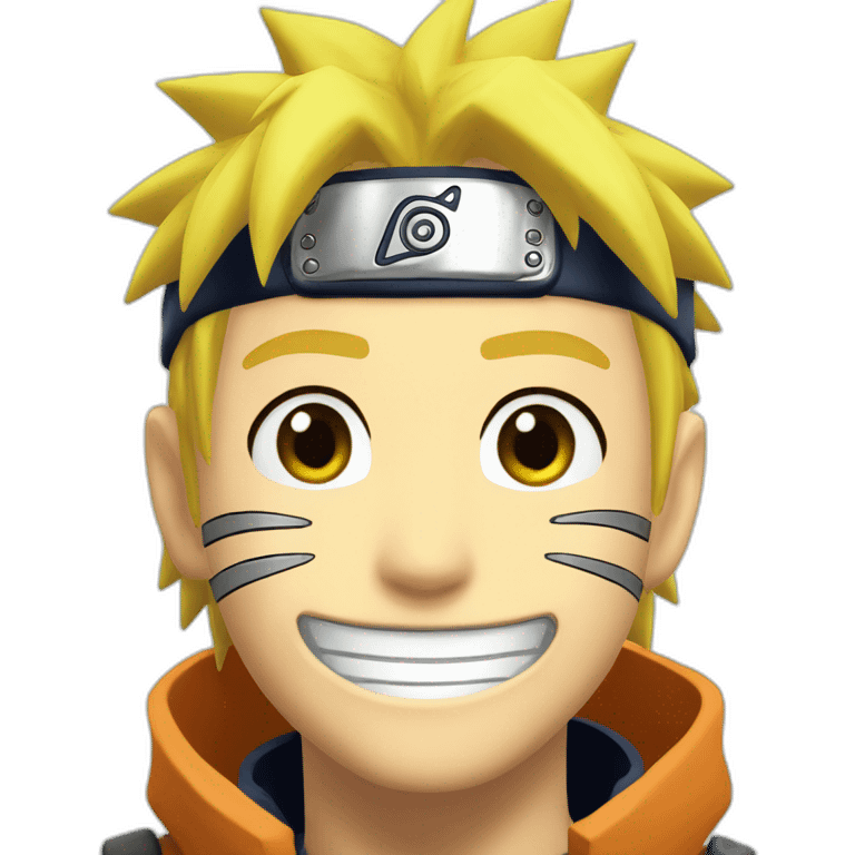 Naruto sourire emoji